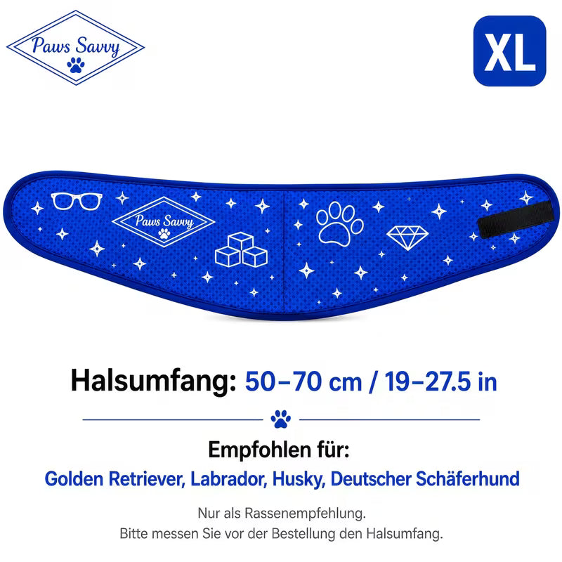 Bellero™ FrostPaw – Kühlhalstuch für Hunde