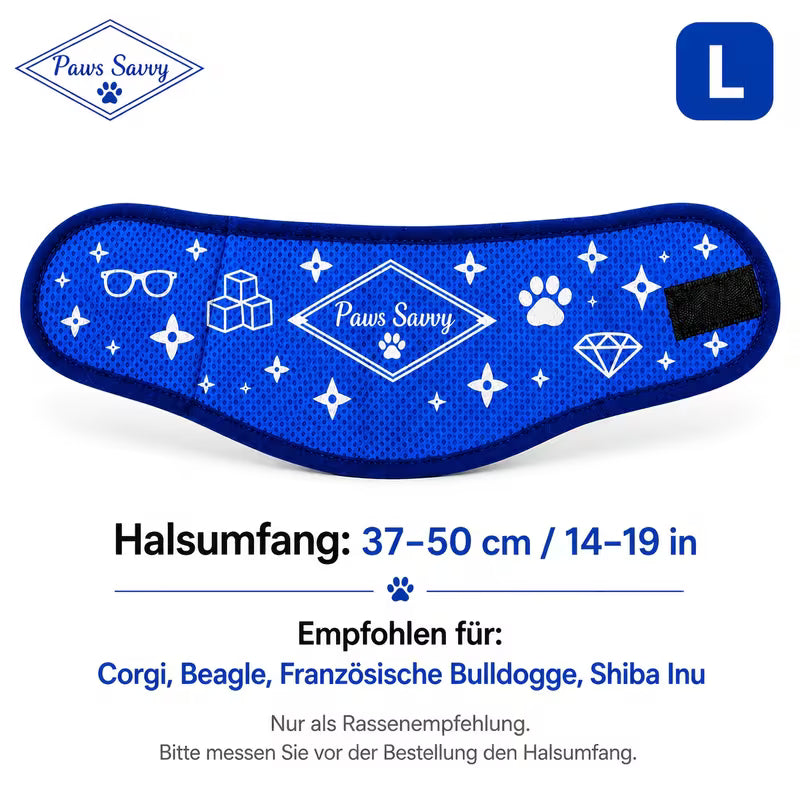 Bellero™ FrostPaw – Kühlhalstuch für Hunde