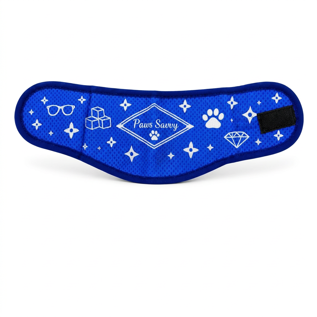 Bellero™ FrostPaw – Kühlhalstuch für Hunde