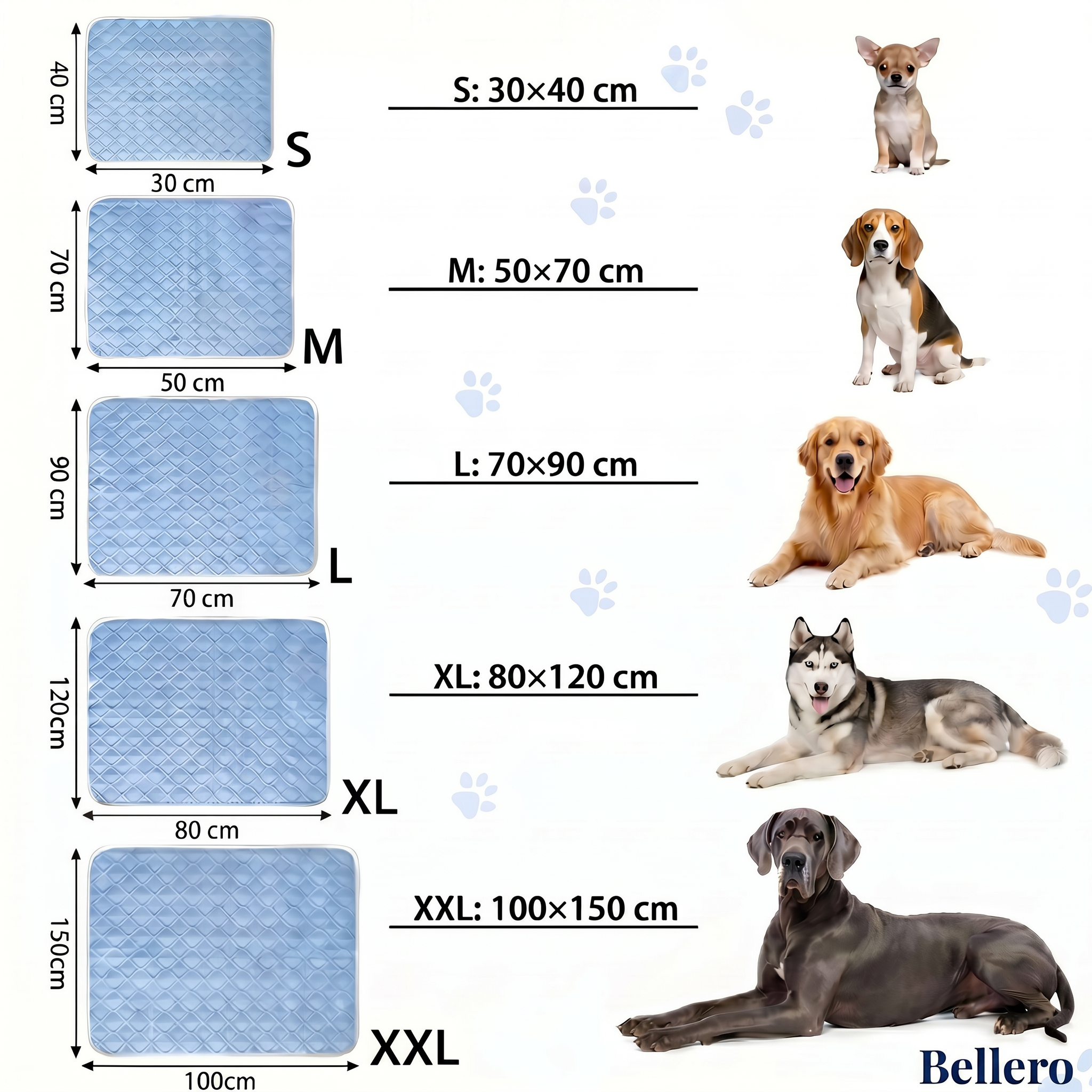 Extra weiche Kühlmatte für Hunde