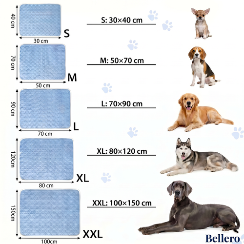 Extra weiche Kühlmatte für Hunde